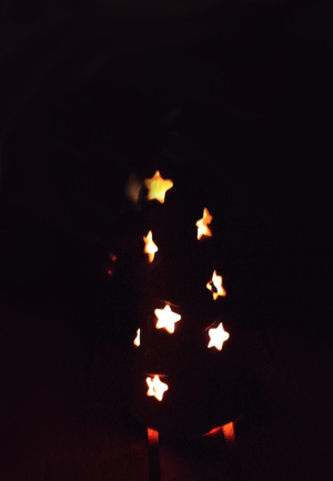 Photophore sapin de nuit